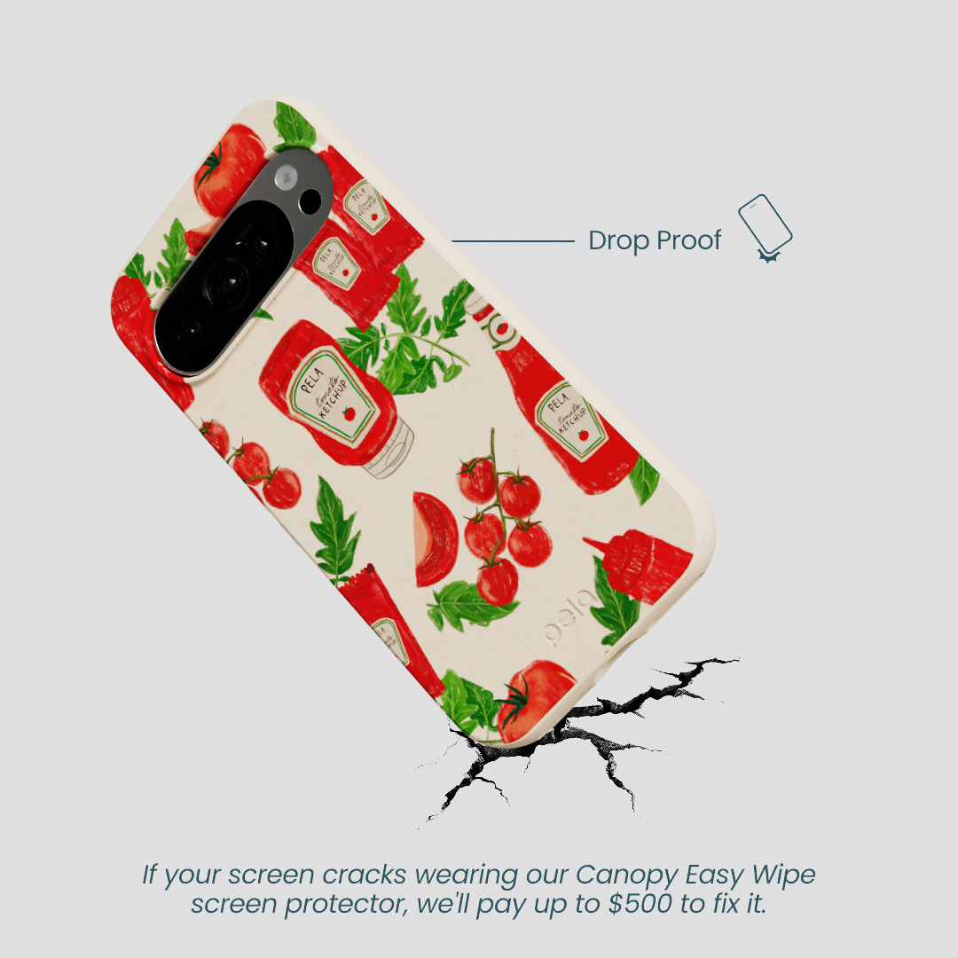 Seashell Ketchup Party Google Pixel 10/10 Pro Case