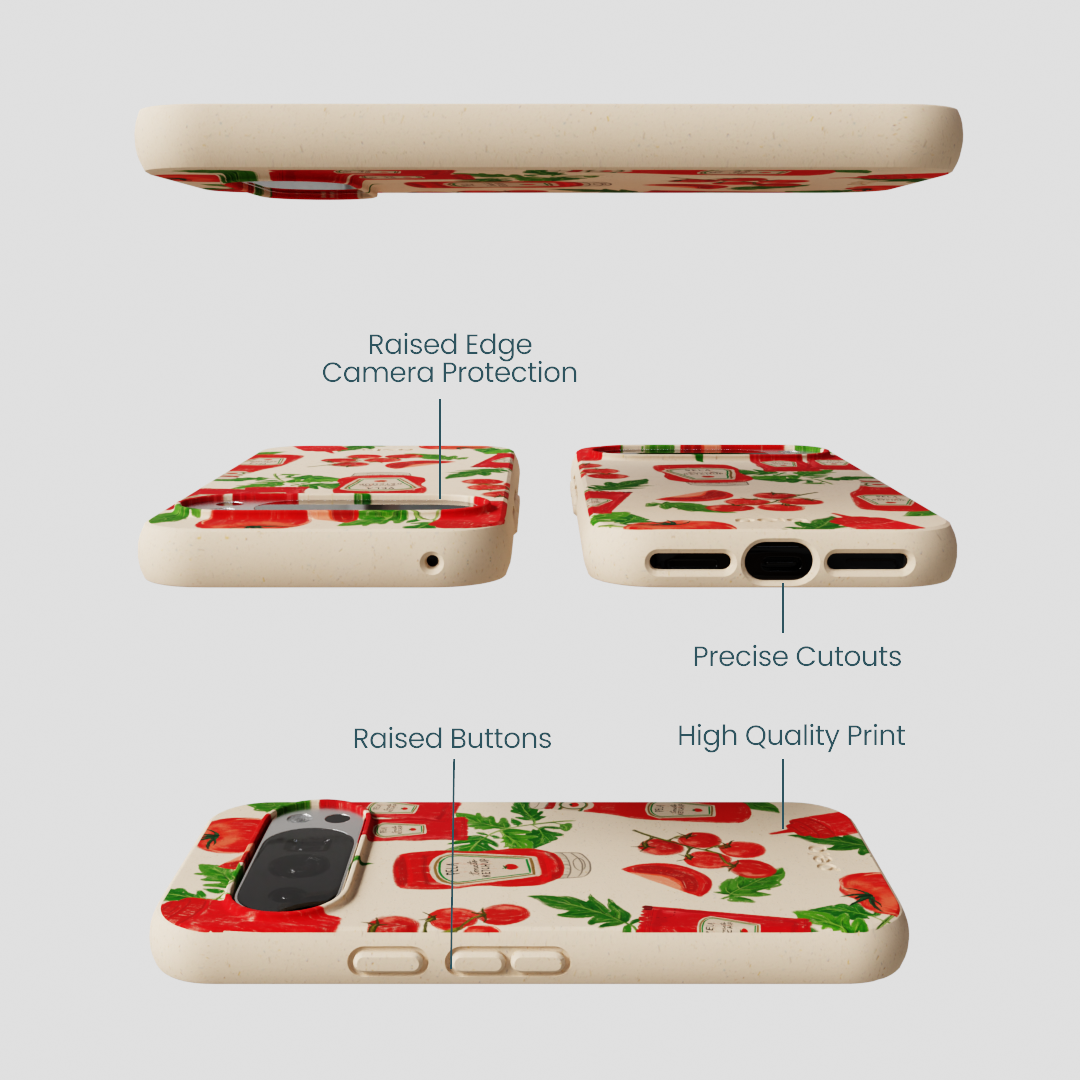 Seashell Ketchup Party Google Pixel 10/10 Pro Case