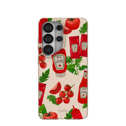 Seashell Ketchup Party Samsung Galaxy S26 Ultra Case