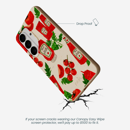 Seashell Ketchup Party Samsung Galaxy S26 Case