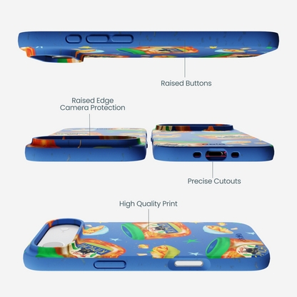 Electric Blue Kimchi Club iPhone Air Case