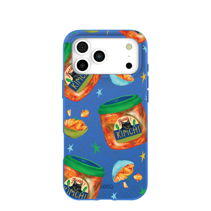 Electric Blue Kimchi Club iPhone 17 Pro Max Case