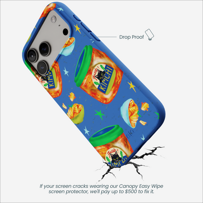 Electric Blue Kimchi Club iPhone 17 Pro Max Case