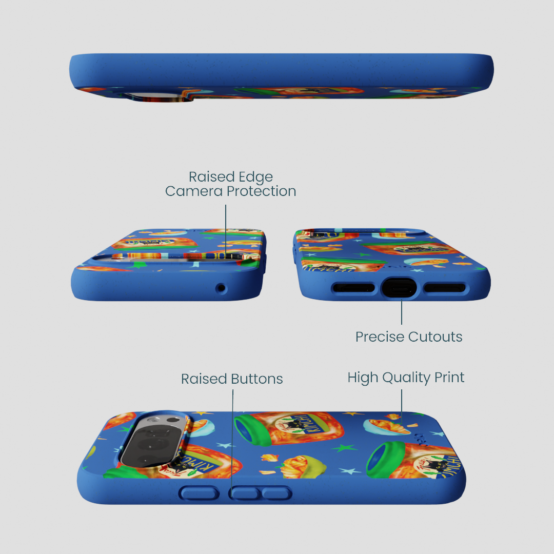 Electric Blue Kimchi Club Google Pixel 10/10 Pro Case