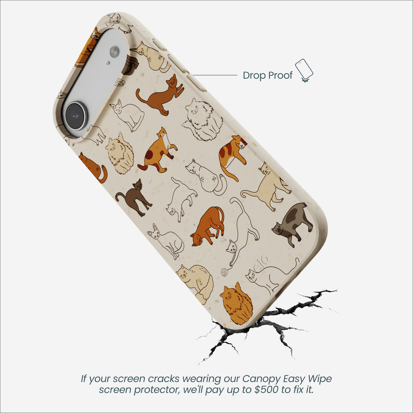 London Fog Kitty Cats iPhone Air Case
