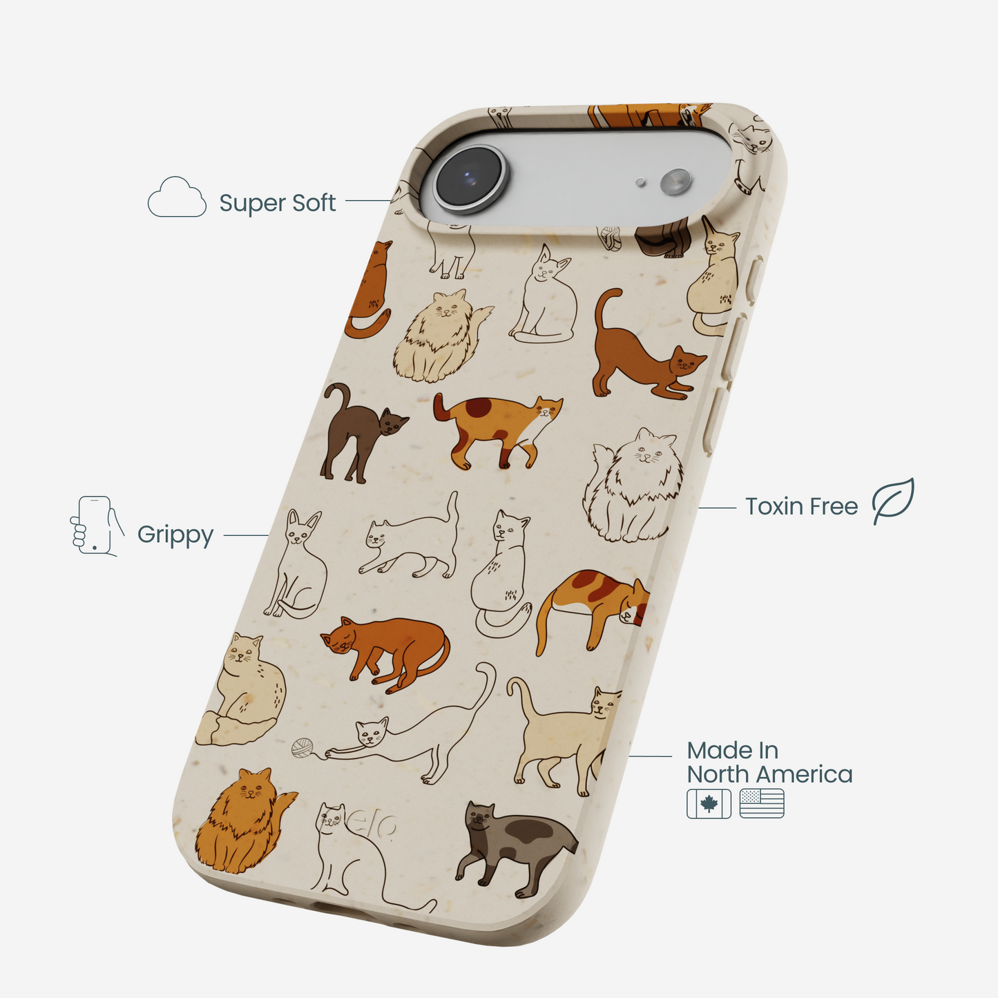 London Fog Kitty Cats iPhone Air Case