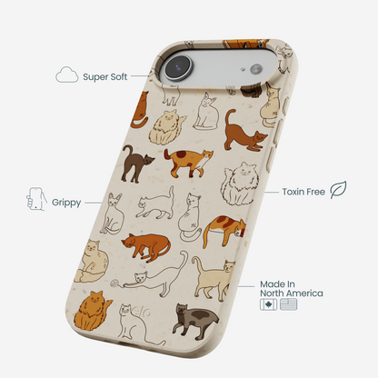 London Fog Kitty Cats iPhone Air Case
