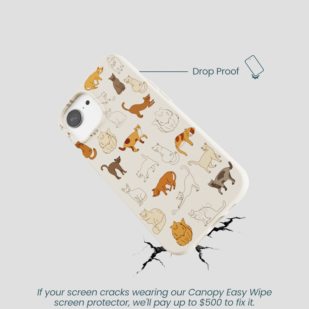 London Fog Kitty Cats iPhone 16e/17e Case