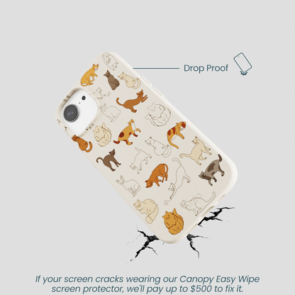 London Fog Kitty Cats iPhone 16e/17e Case