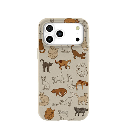 London Fog Kitty Cats iPhone 17 Pro Max Case