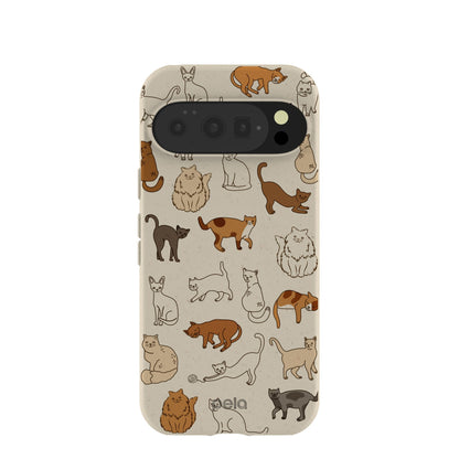 London Fog Kitty Cats Google Pixel 10/10 Pro Case