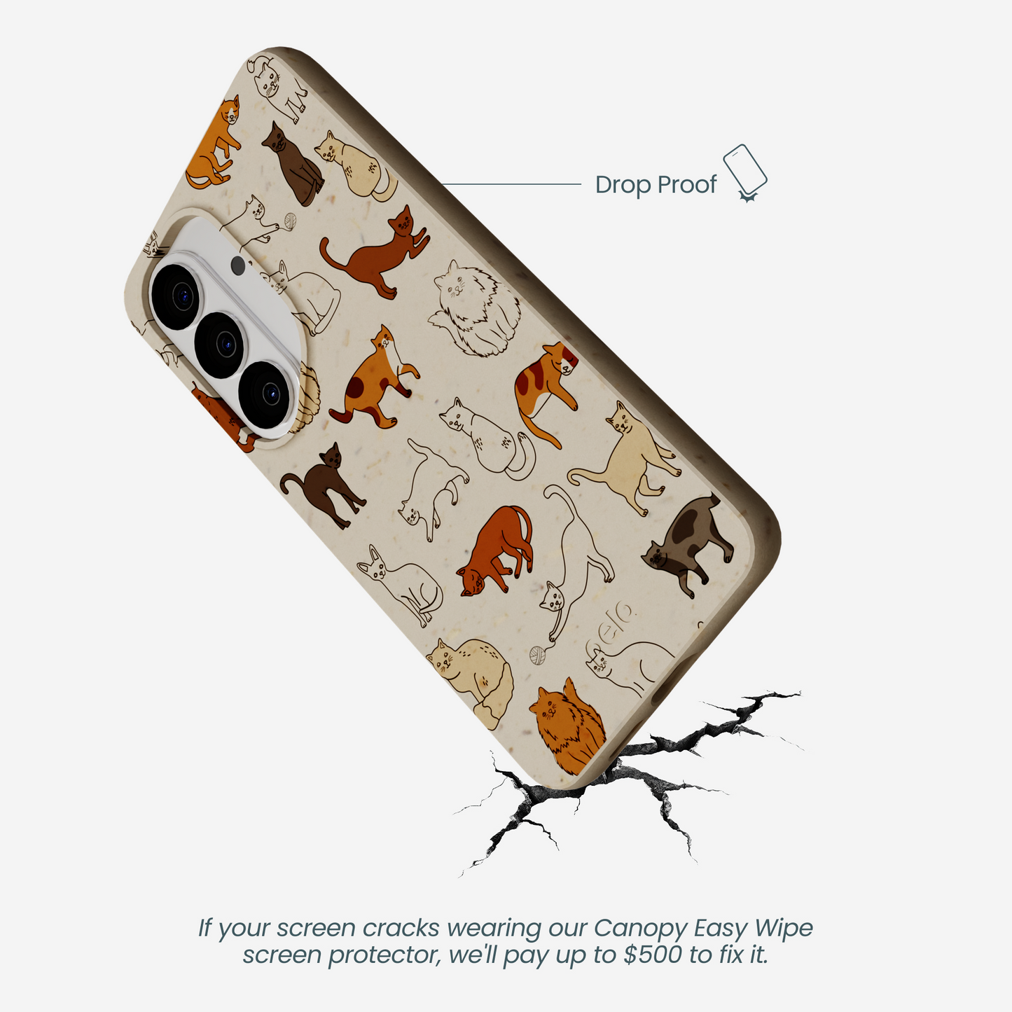 London Fog Kitty Cats Samsung Galaxy S26 Case