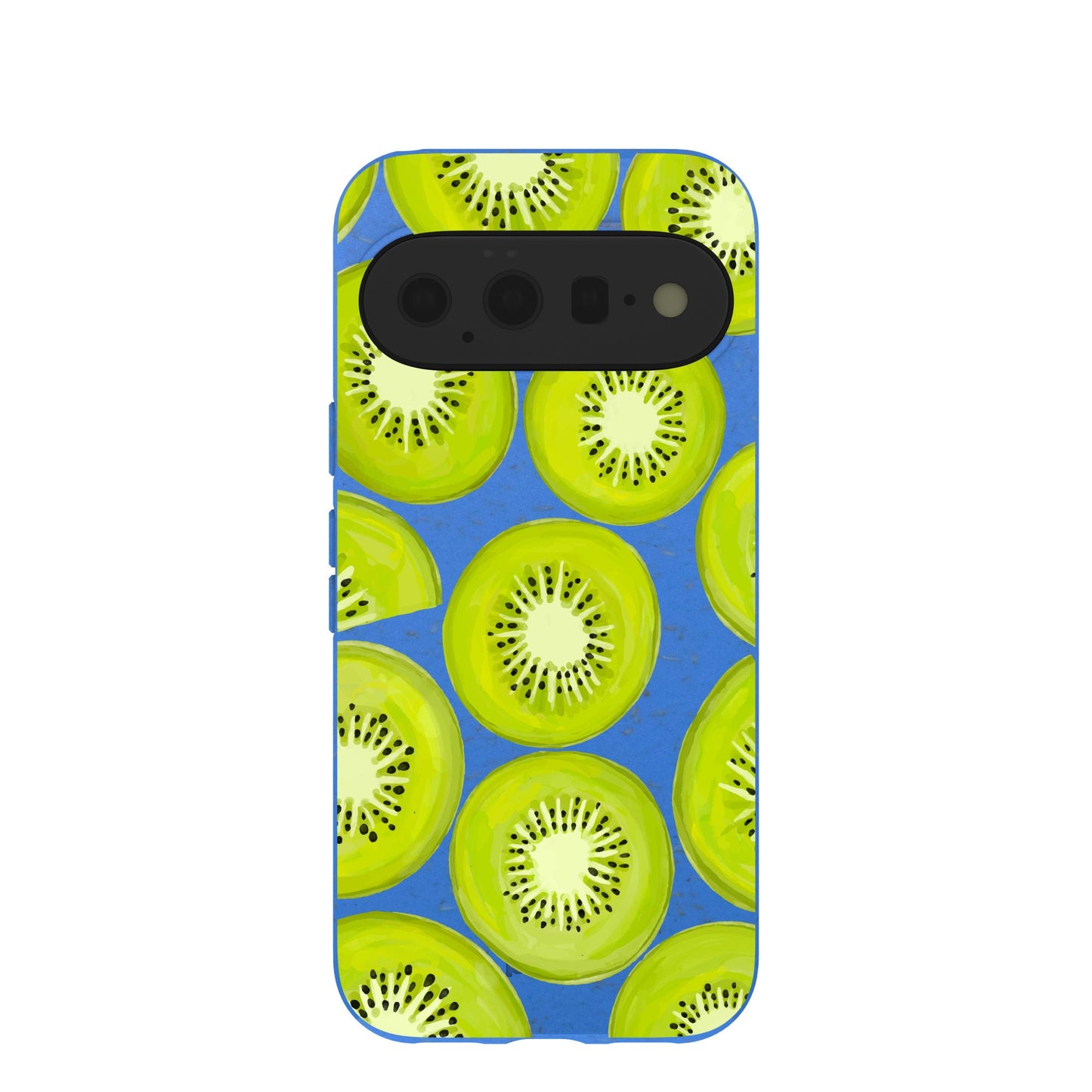 Electric Blue Kiwi Slices Google Pixel 11 Case