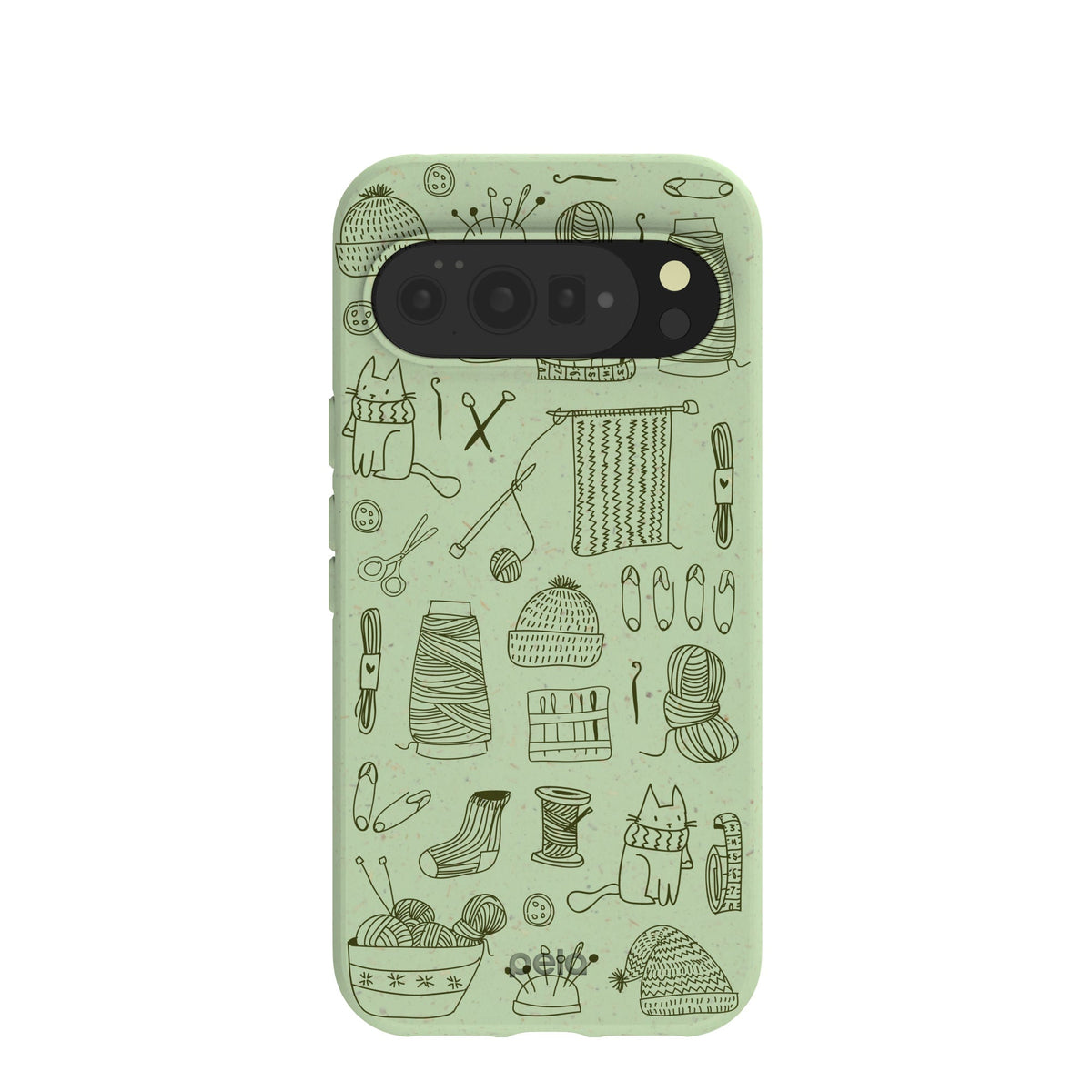 Sage Green Knit Nook Google Pixel 10 Pro XL Case