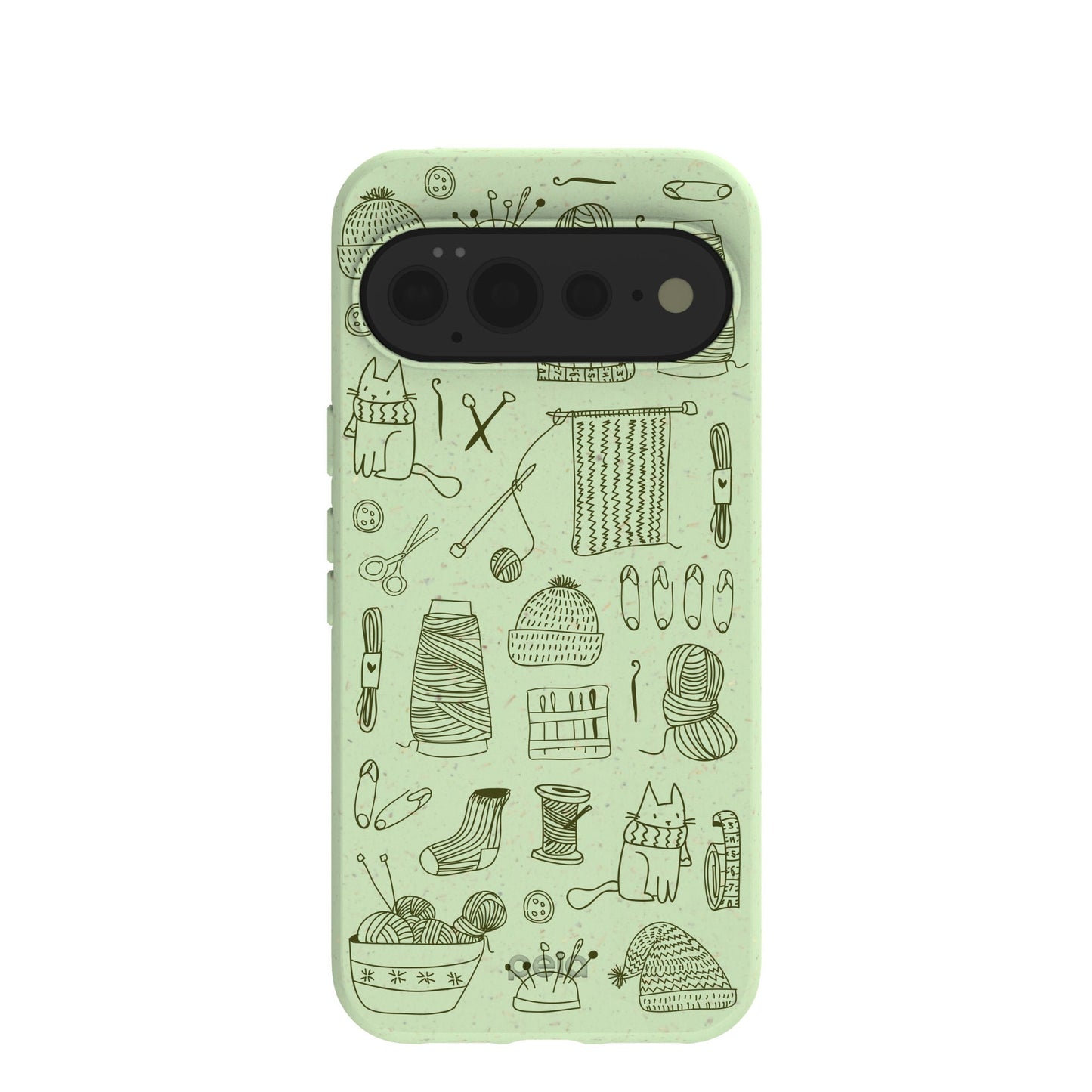Sage Green Knit Nook Google Pixel 11 Pro XL Case