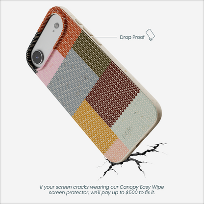 London Fog Knitted Patchwork iPhone Air Case