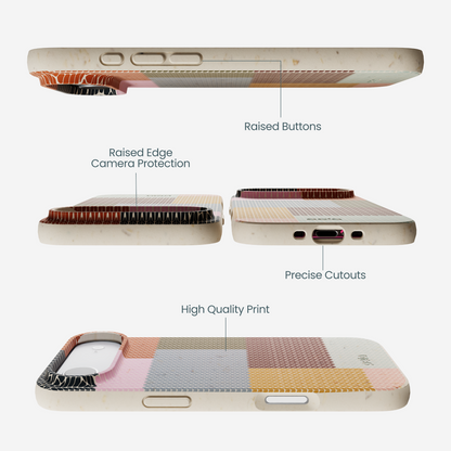 London Fog Knitted Patchwork iPhone Air Case