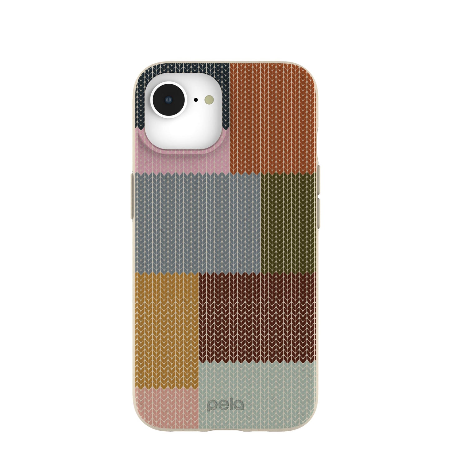 London Fog Knitted Patchwork iPhone 16e/17e Case