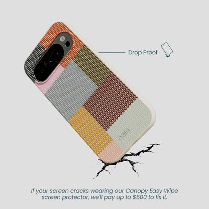 London Fog Knitted Patchwork Google Pixel 10/10 Pro Case