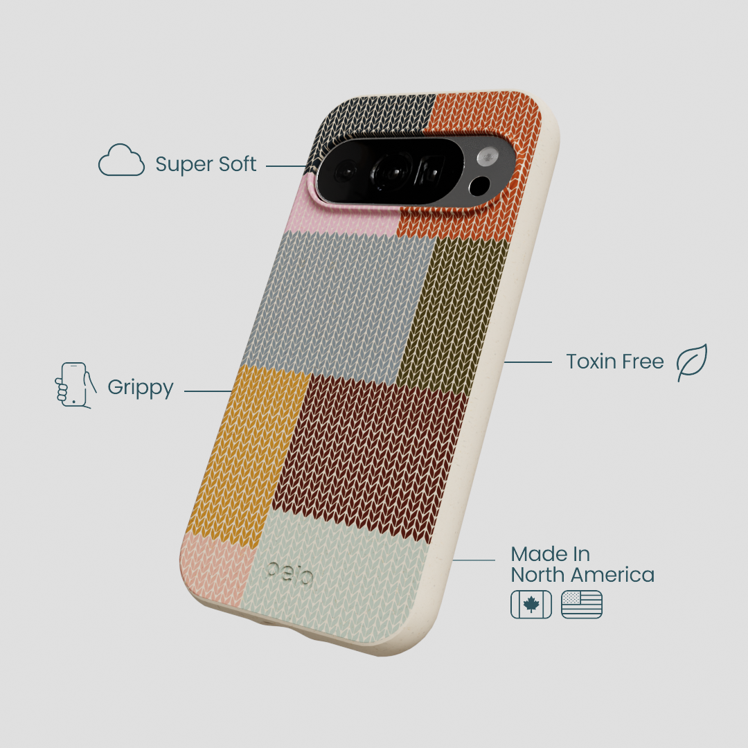 London Fog Knitted Patchwork Google Pixel 10/10 Pro Case