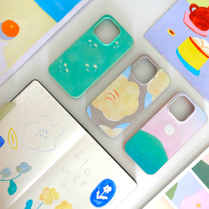 Sage Green Green Fields iPhone 16e/17e Case
