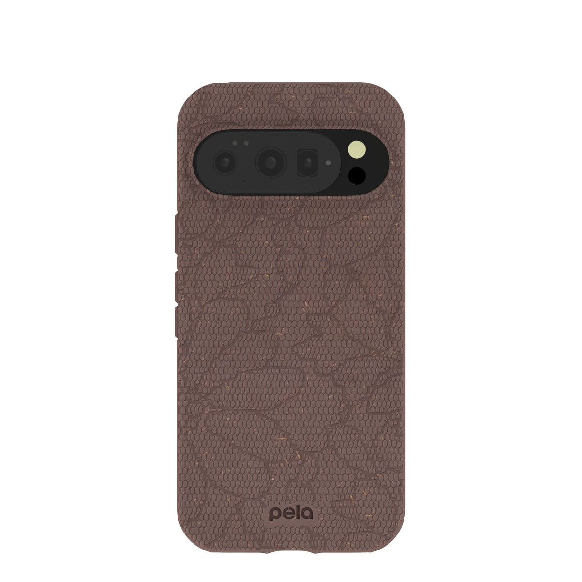 Chocolate Brown Lace Botanica Google Pixel 10/10 Pro Case