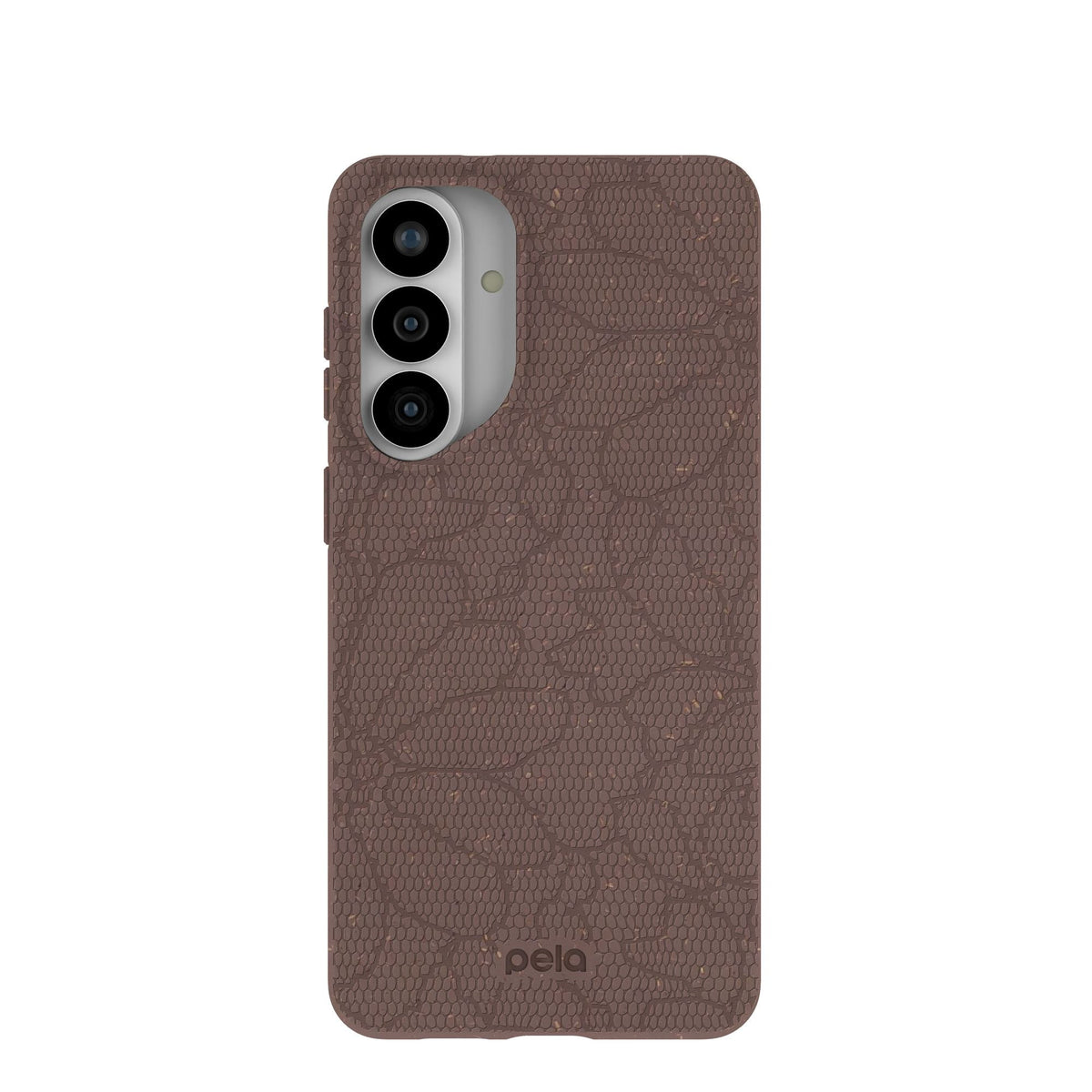 Chocolate Brown Lace Botanica Samsung Galaxy S26+(Plus) Case