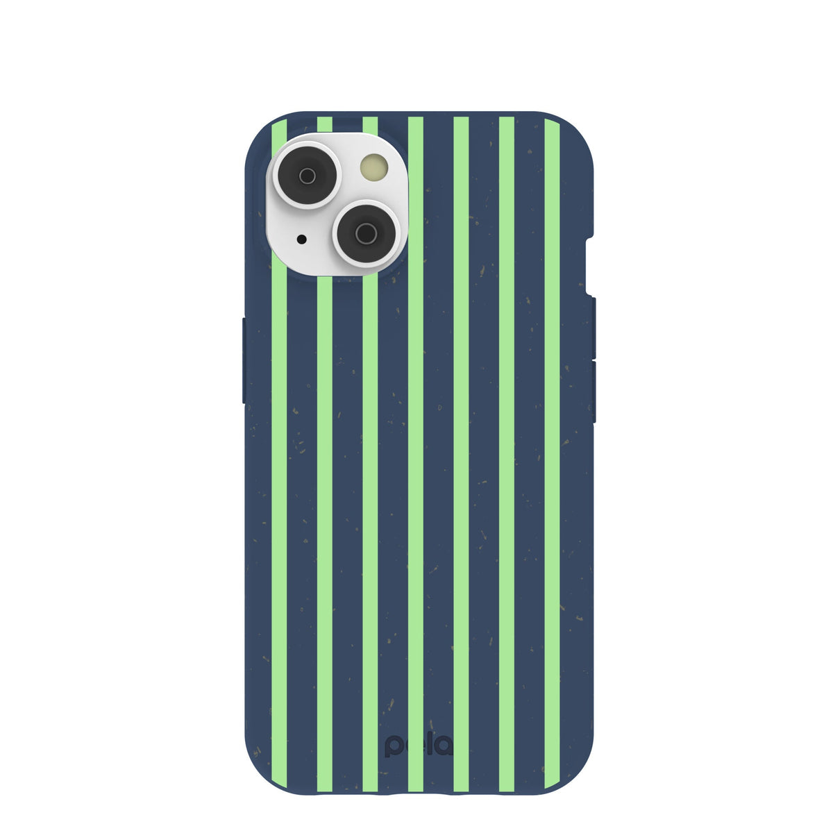 Navy Blue Laser Stripes iPhone 14 Case