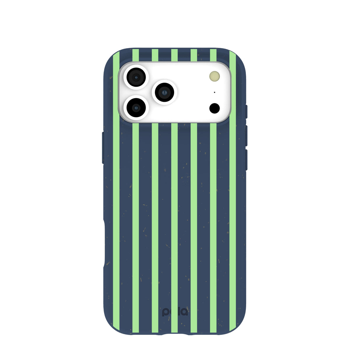 Navy Blue Laser Stripes iPhone 17 Pro Max Case