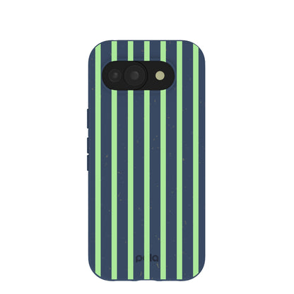 Navy Blue Laser Stripes Google Pixel 10a Case