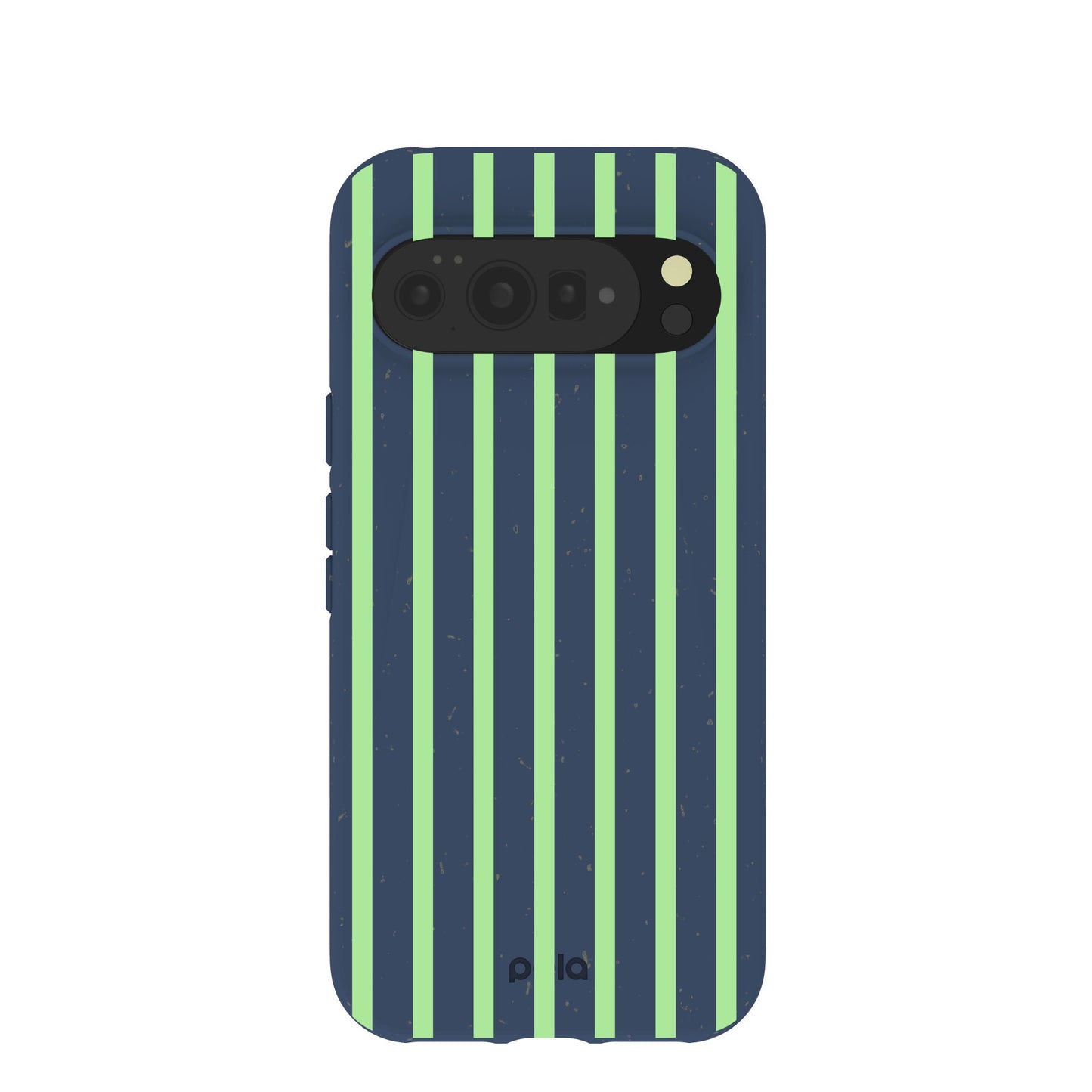 Navy Blue Laser Stripes Google Pixel 10 Pro XL Case