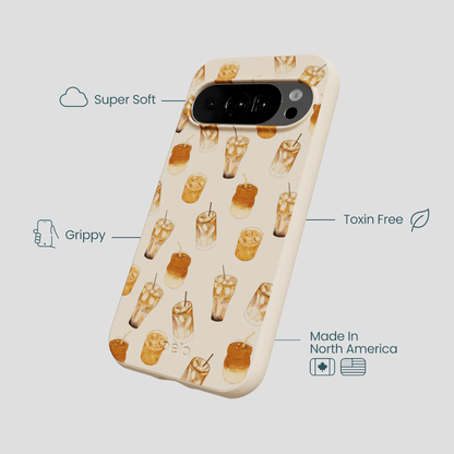 Seashell Latte Love Google Pixel 10/10 Pro Case