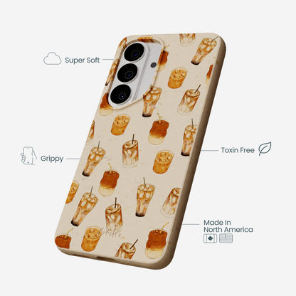 Seashell Latte Love Samsung Galaxy S26 Case