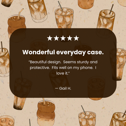 Seashell Latte Love Google Pixel 10/10 Pro Case