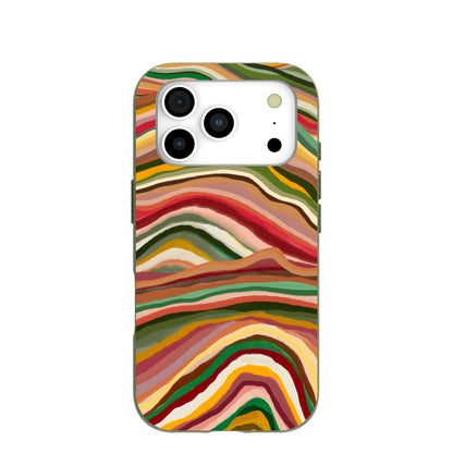 Forest Floor Layered Earth iPhone 17 Pro Case