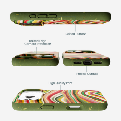 Forest Floor Layered Earth iPhone 17 Pro Case