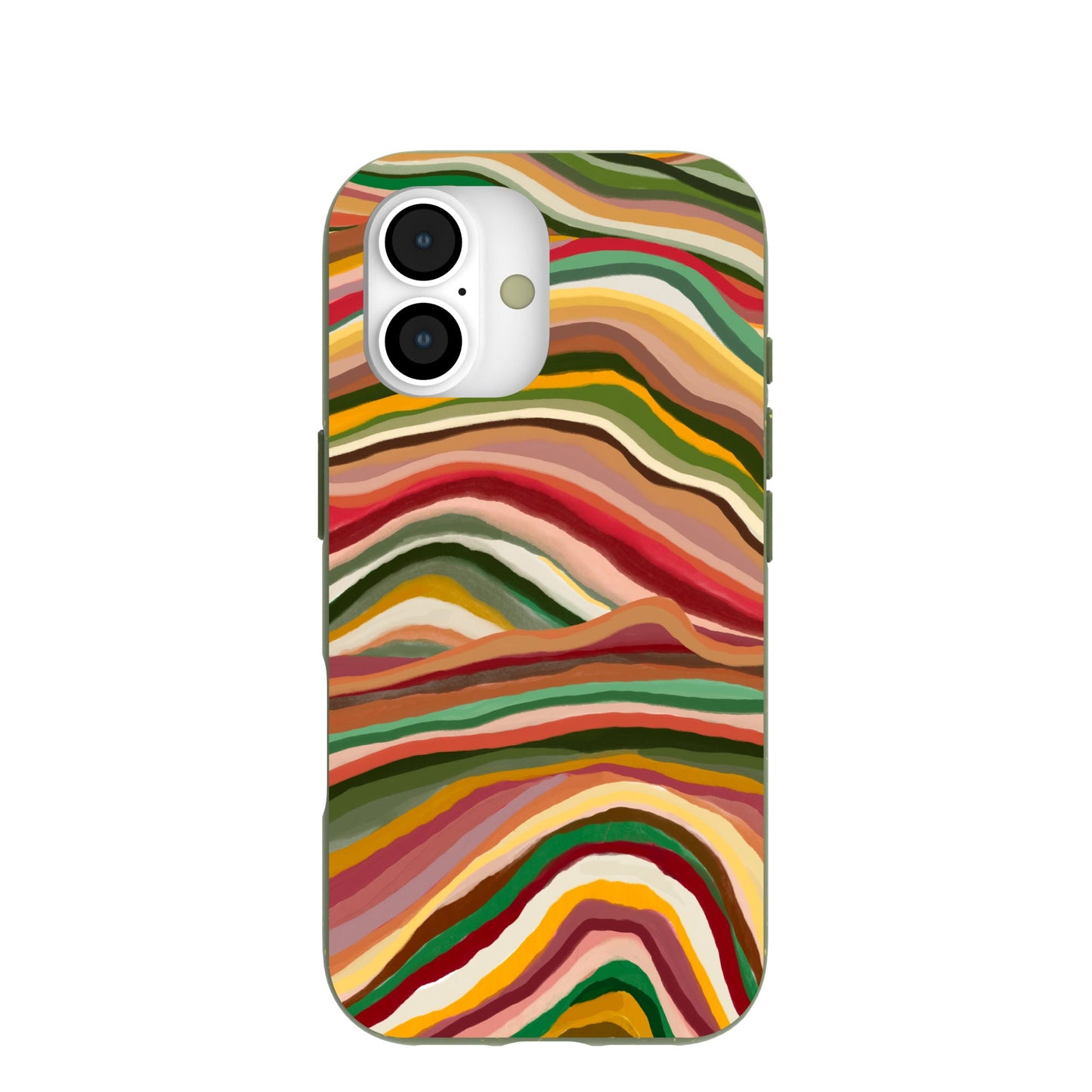 Forest Floor Layered Earth iPhone 17 Case