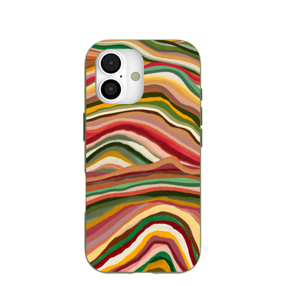 Forest Floor Layered Earth iPhone 17 Case