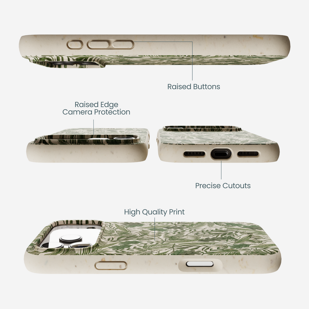 London Fog Leaf Camo iPhone 17 Pro Max Case