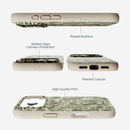 London Fog Leaf Camo iPhone 17 Pro Case