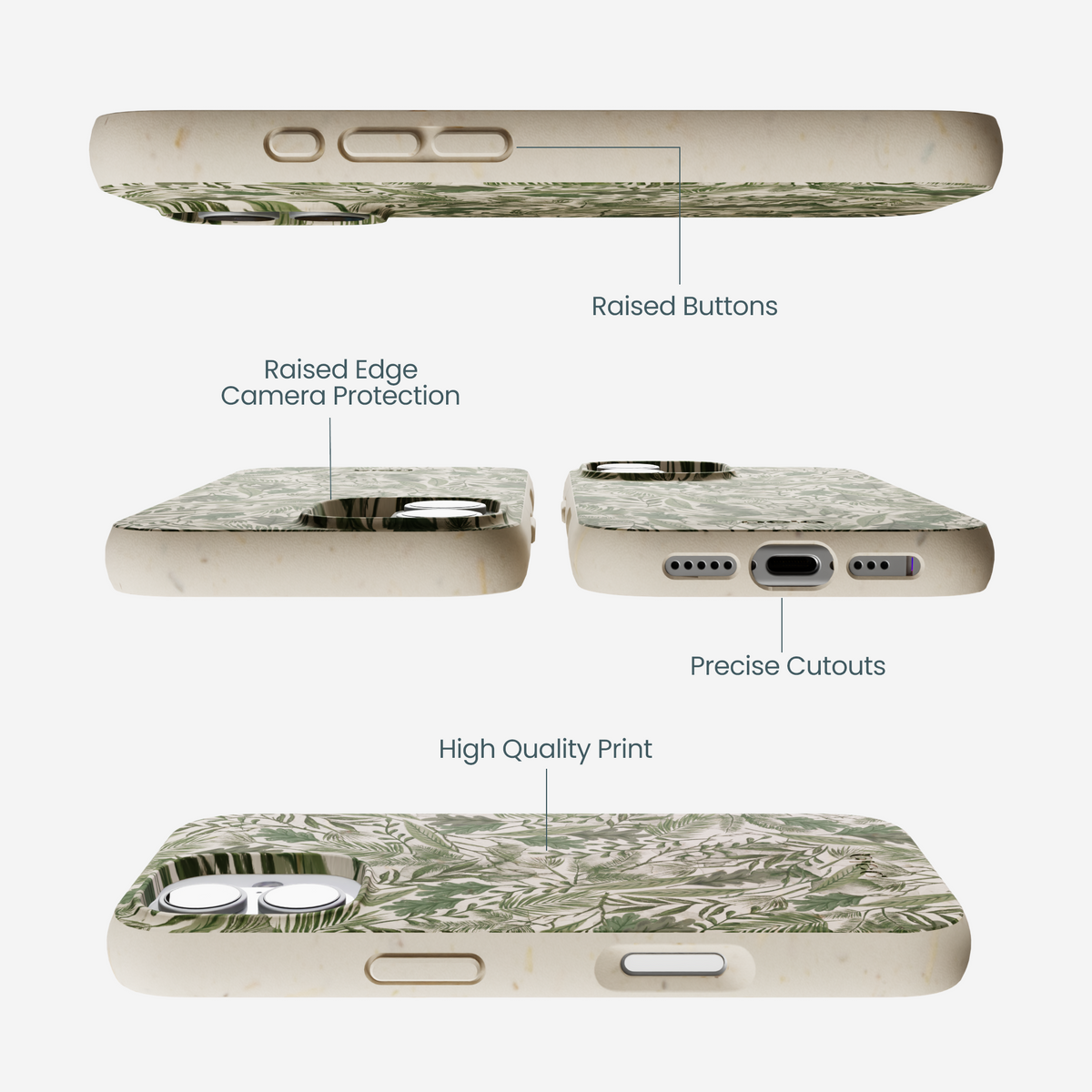London Fog Leaf Camo iPhone 17 Case