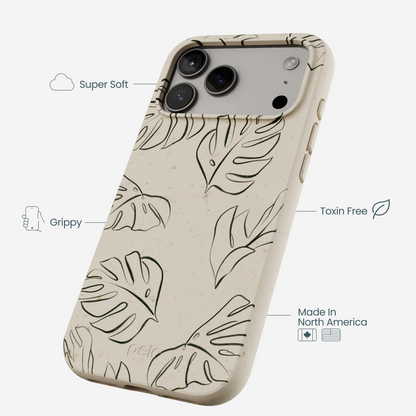 London Fog Leaf Lines iPhone 17 Pro Max Case