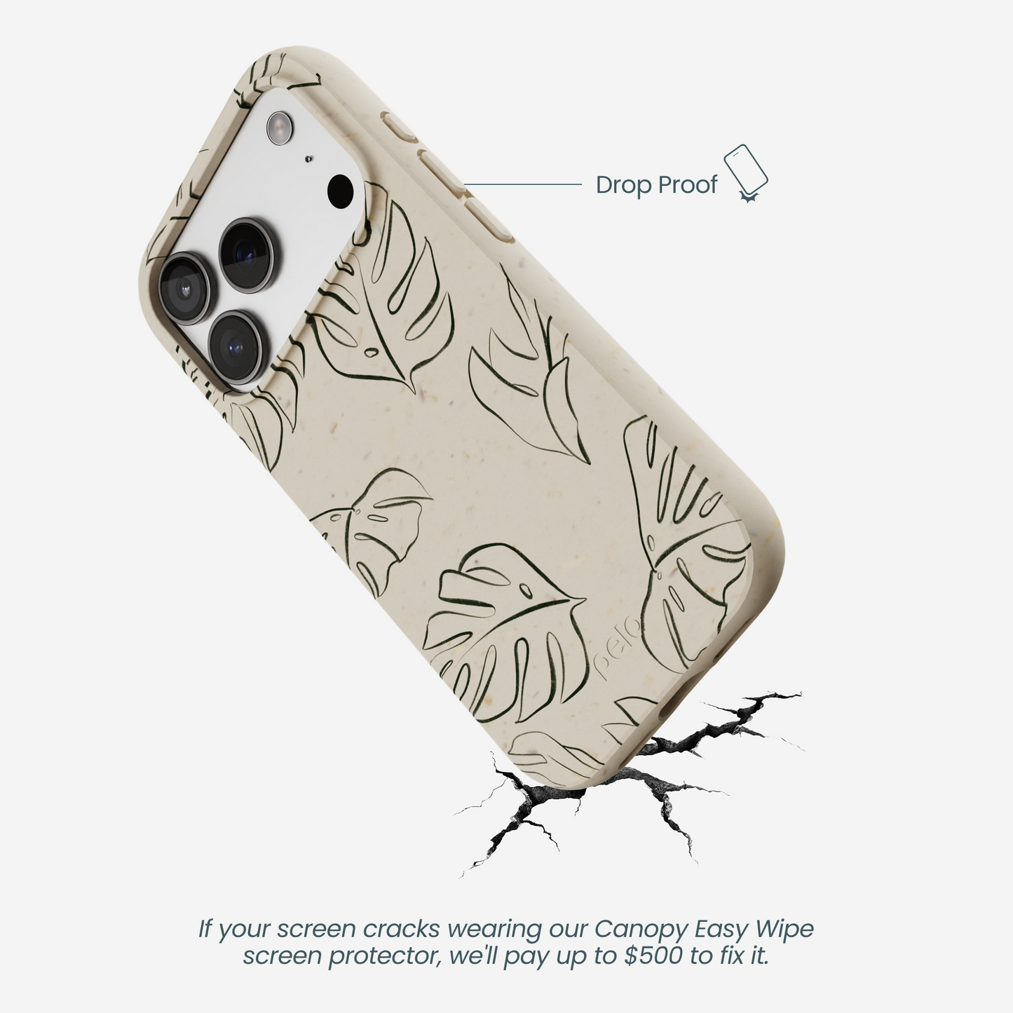 London Fog Leaf Lines iPhone 17 Pro Case