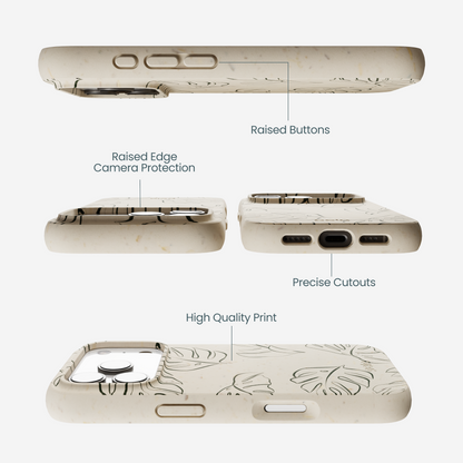 London Fog Leaf Lines iPhone 17 Pro Case
