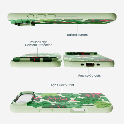Sage Green Leafy Greens iPhone Air Case