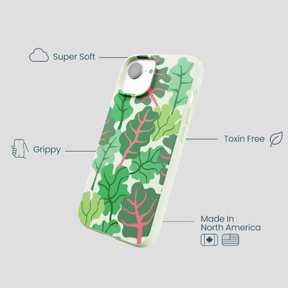 Sage Green Leafy Greens iPhone 16e/17e Case