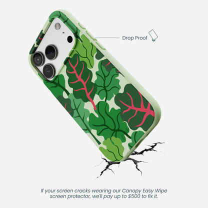 Sage Green Leafy Greens iPhone 17 Pro Case