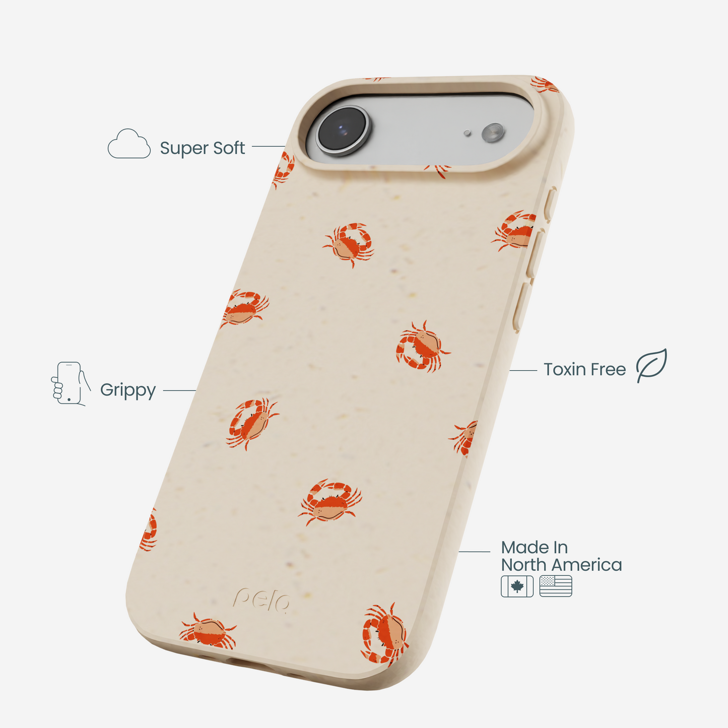 Seashell Lil Crabby iPhone Air Case