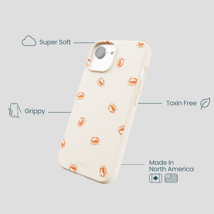 Seashell Lil Crabby iPhone 16e/17e Case