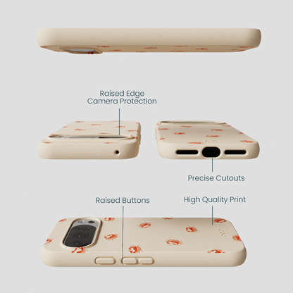 Seashell Lil Crabby Google Pixel 10/10 Pro Case
